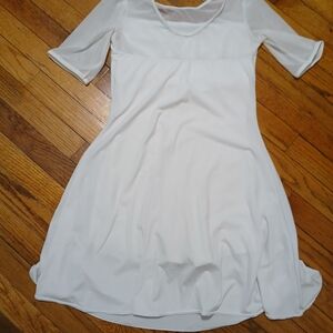 Elegant White Dance Dress